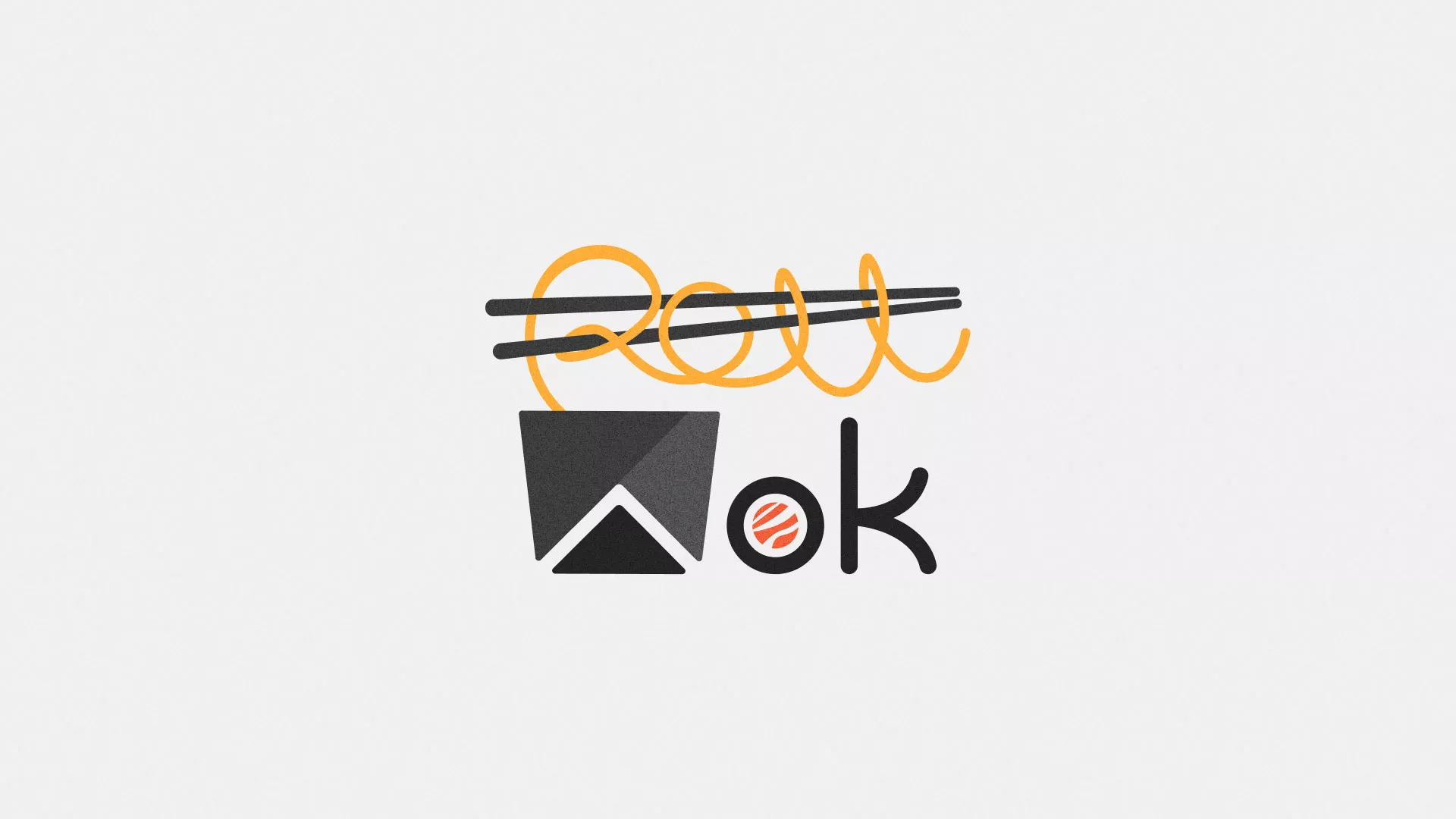 Разработка логотипа в Нытве для суши-бара «Roll Wok Club» Разработка логотипа в Нытве для суши-бара «Roll Wok Club»